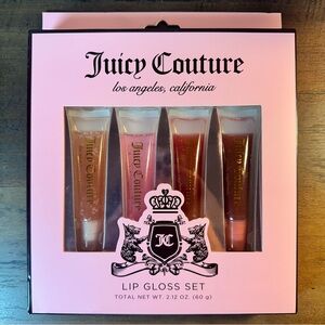 Juicy Couture 4pc Lip Gloss Collection Gift Set ~ Limited Edition